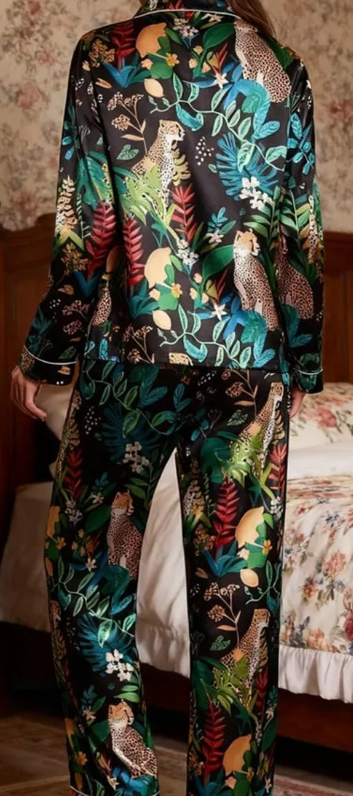 Exotic Animal Print Pyjama Set
