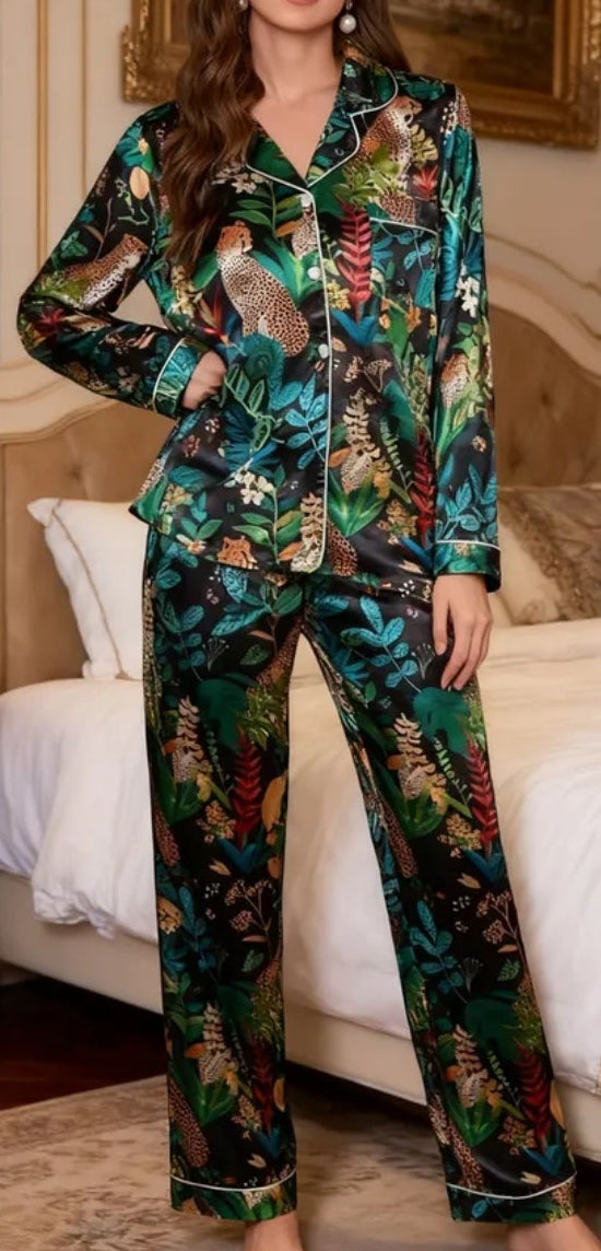 Exotic Animal Print Pyjama Set