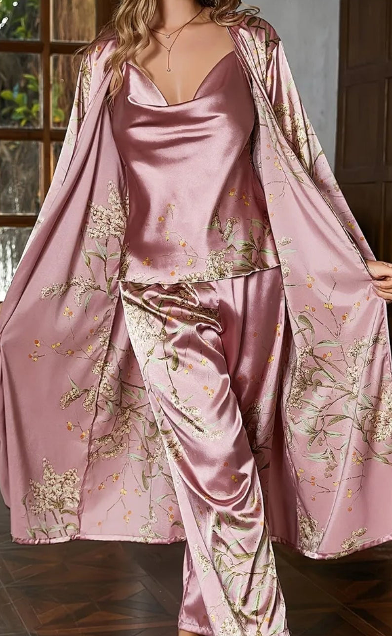 Delicious Luxury Pink Pyjama Set