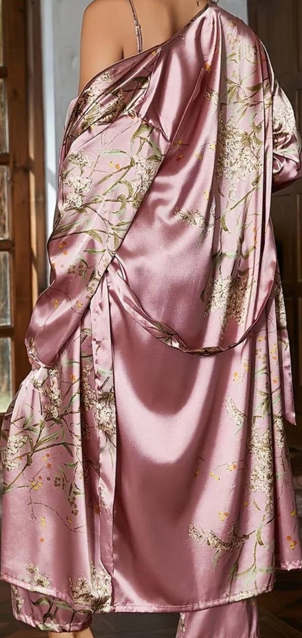 Delicious Luxury Pink Pyjama Set